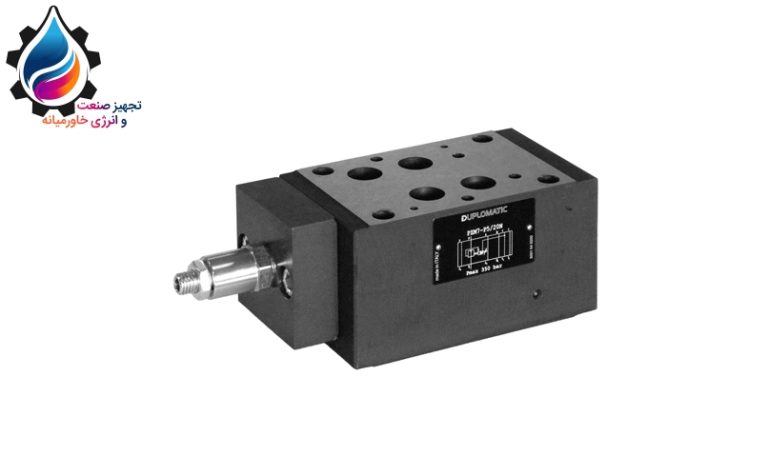 شیر برقی کنترل فشار Duplomatic مدل PRM7