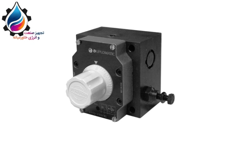 شیر برقی کنترل جریان Duplomatic مدل RPC*-*T3