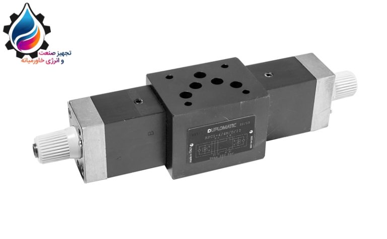شیر برقی کنترل جریان Duplomatic مدل RPC1*/4M