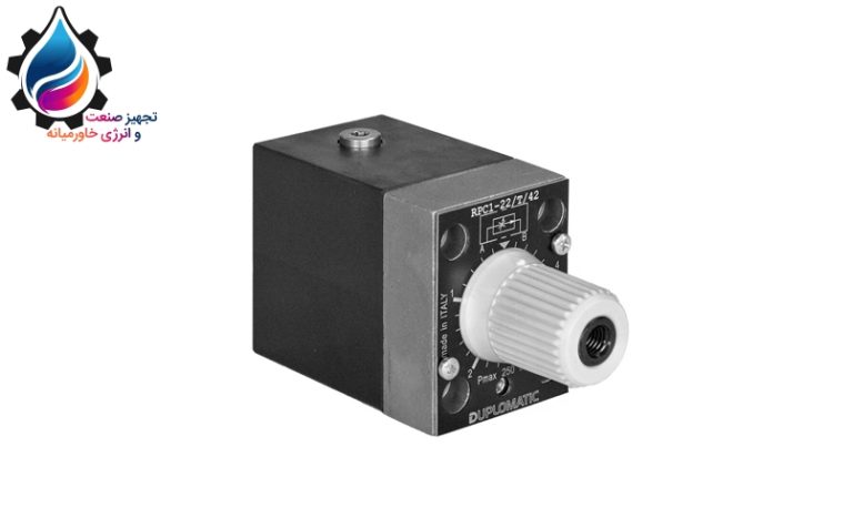 شیر برقی کنترل جریان Duplomatic مدل RPC1-T3
